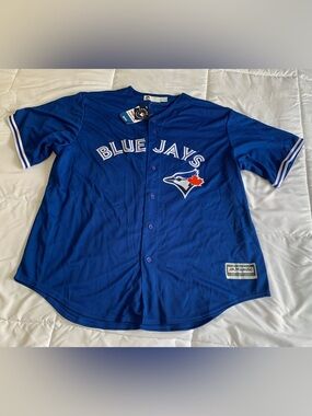 New Majestic Blue Jays ZAI 19 Size 2XL